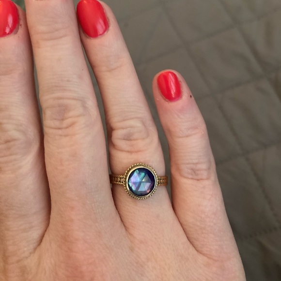 Anna Beck limited edition lapis ring. Size 7. - Picture 3 of 12